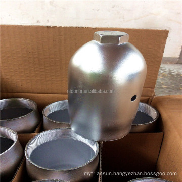 Seamless Steel Gas cylinder or oxygen cylinder cap